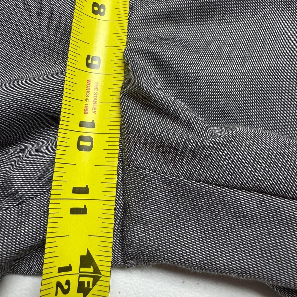 Banana Republic Pants Men 31 Gray Slim Fit Chino Stretch Cotton Flat Front 32x32